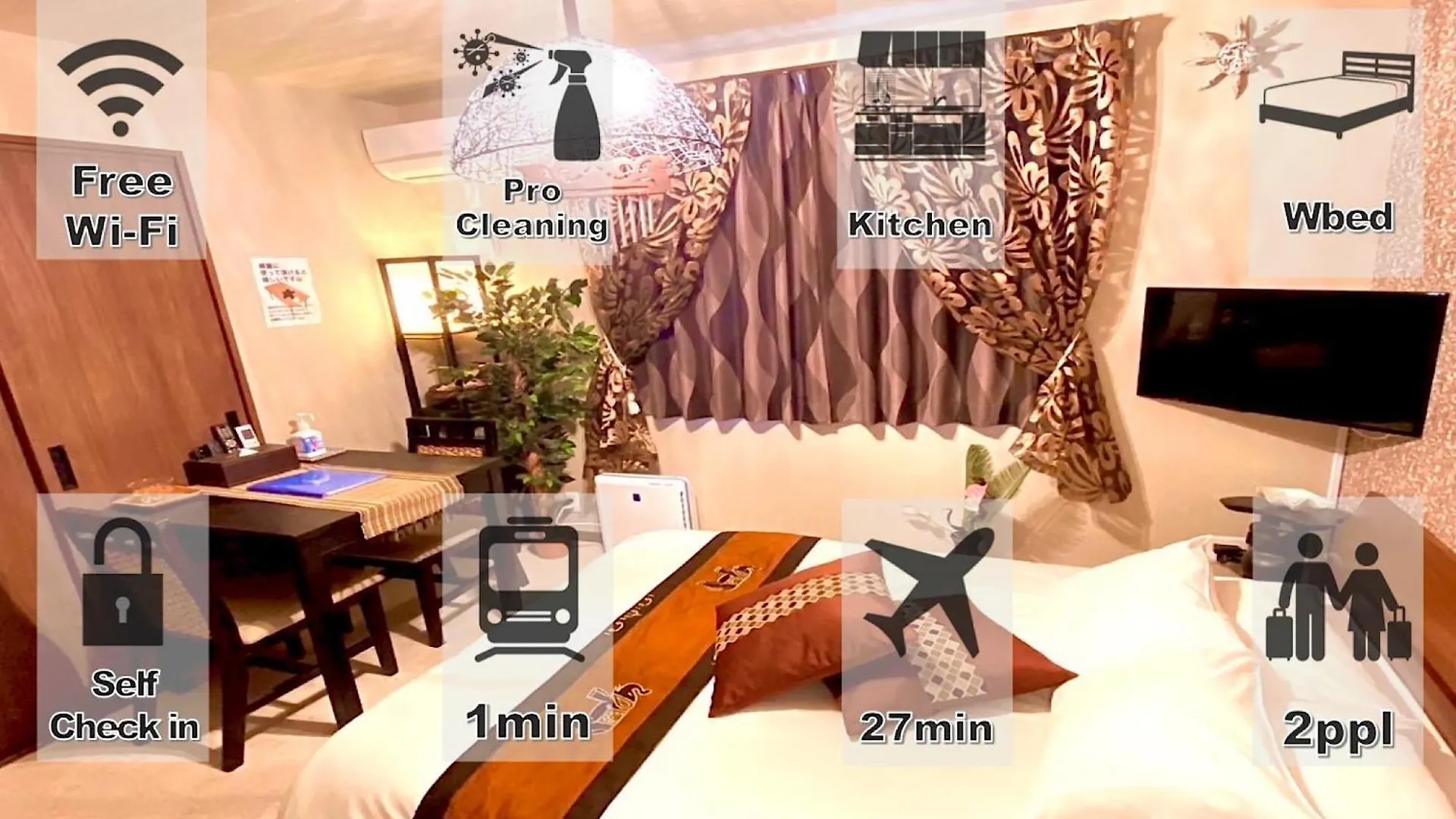 Eternity Apartment Hotel Shinagawa Tokyo 2*,